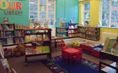 Never too young for the library!