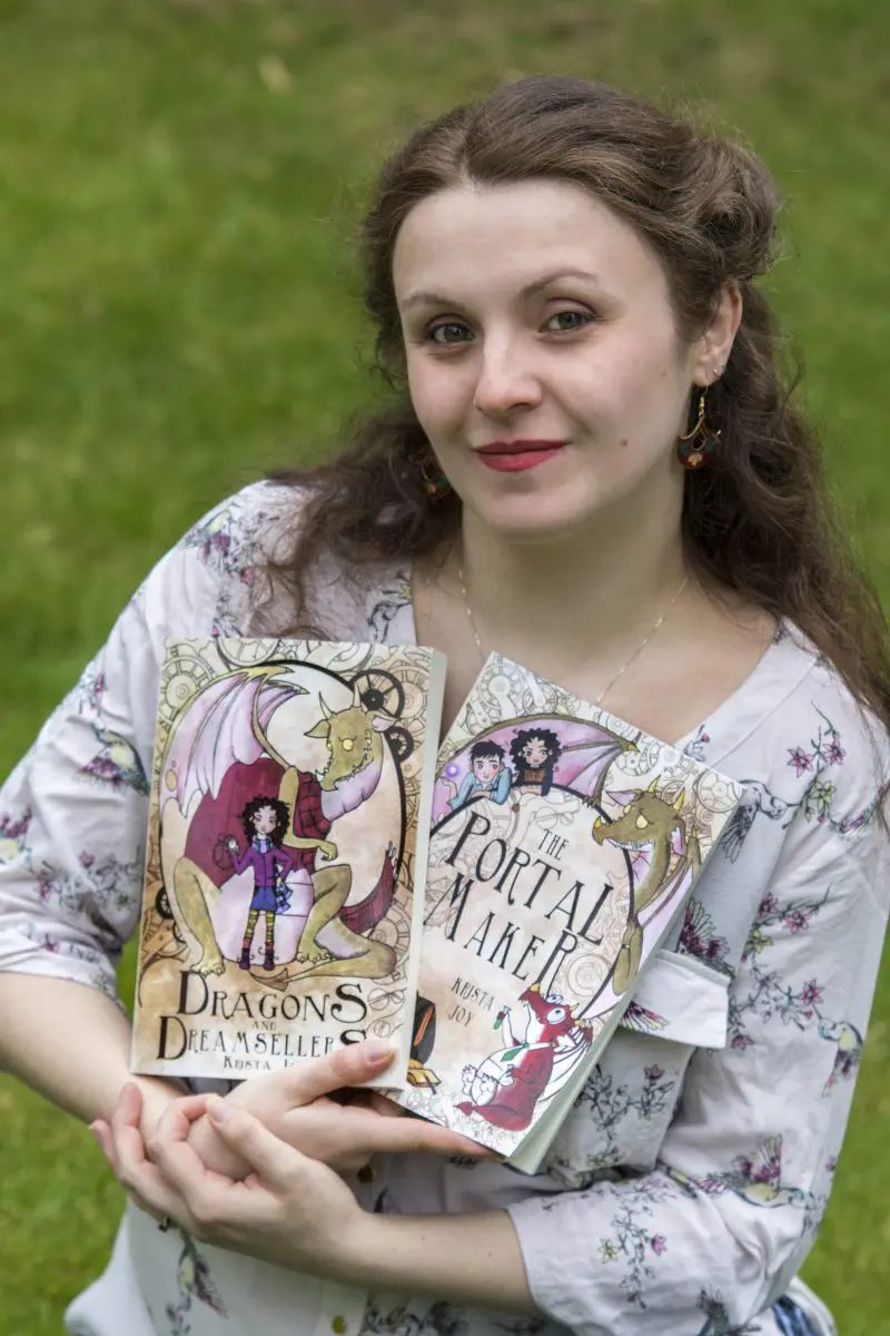 Story time at Kinver Community Library with local children’s author