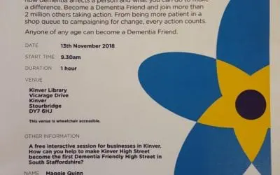 Calling all local businesses: become a Dementia Friend