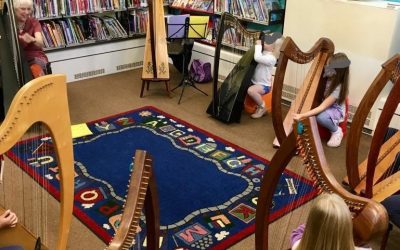 CHILDREN’S HARP WORKSHOP – A FUN SESSION IN THE LIBRARY