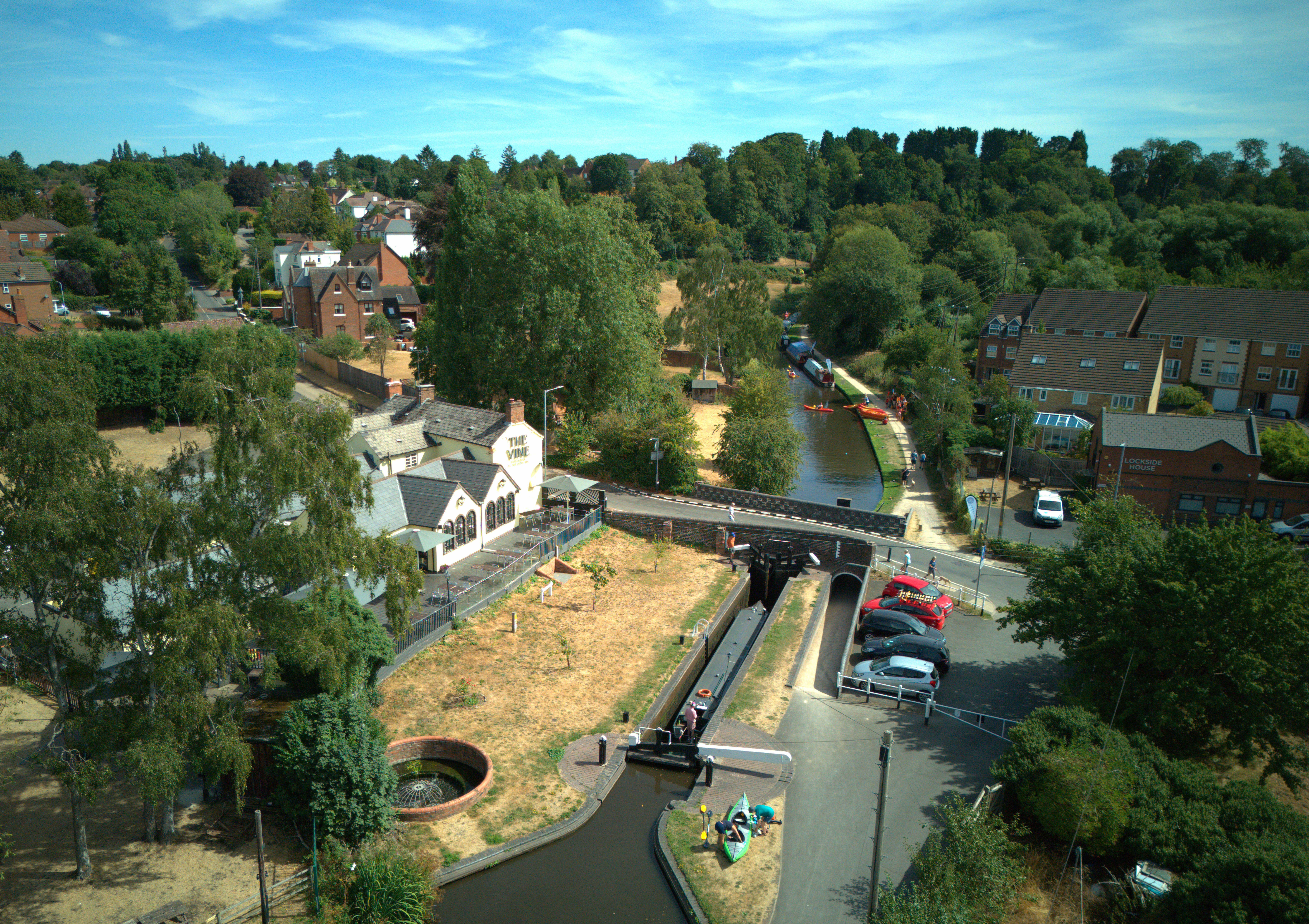 Summer Activity at Kinver Canal Lock