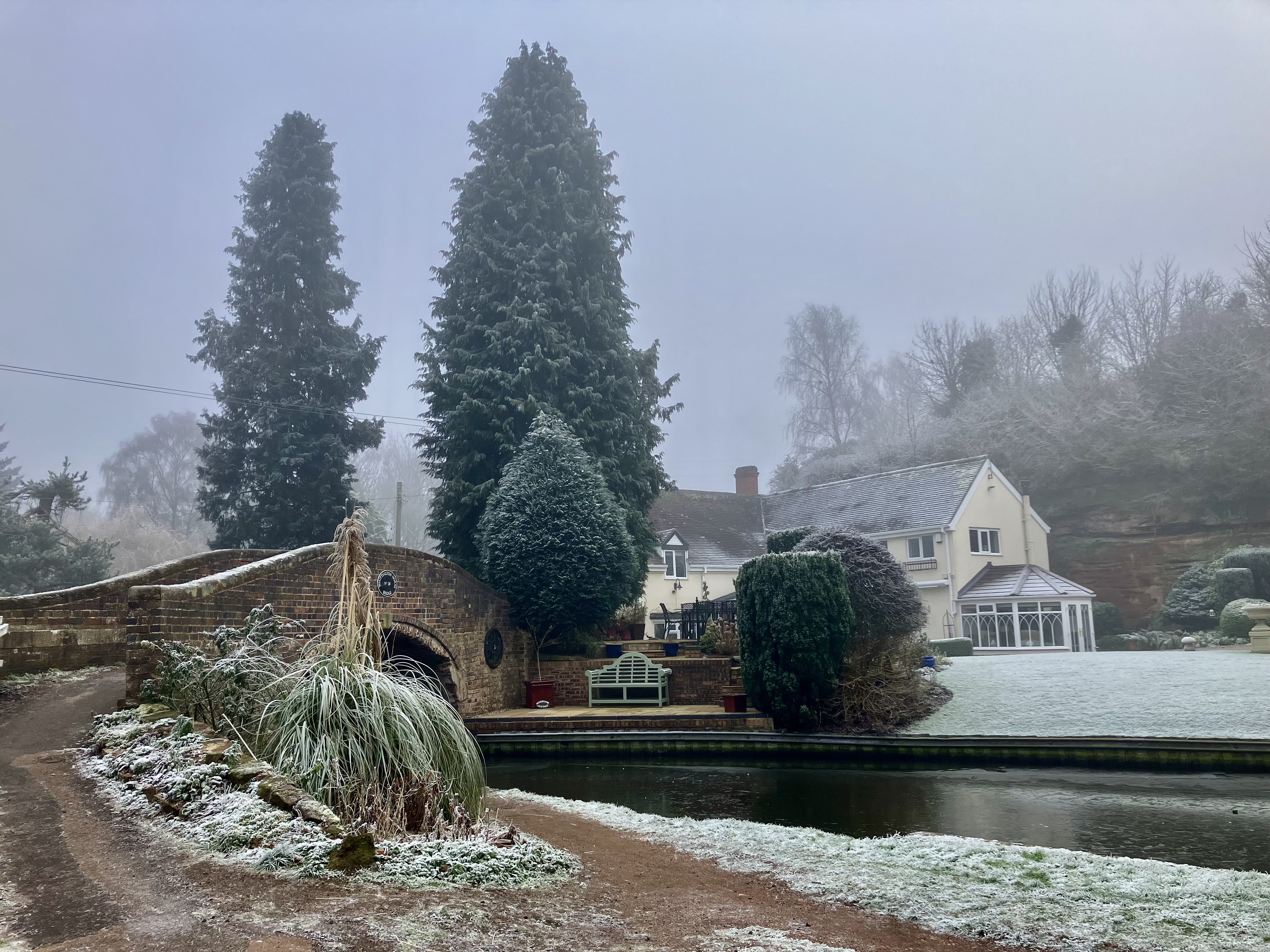 Horse Bridge in winter