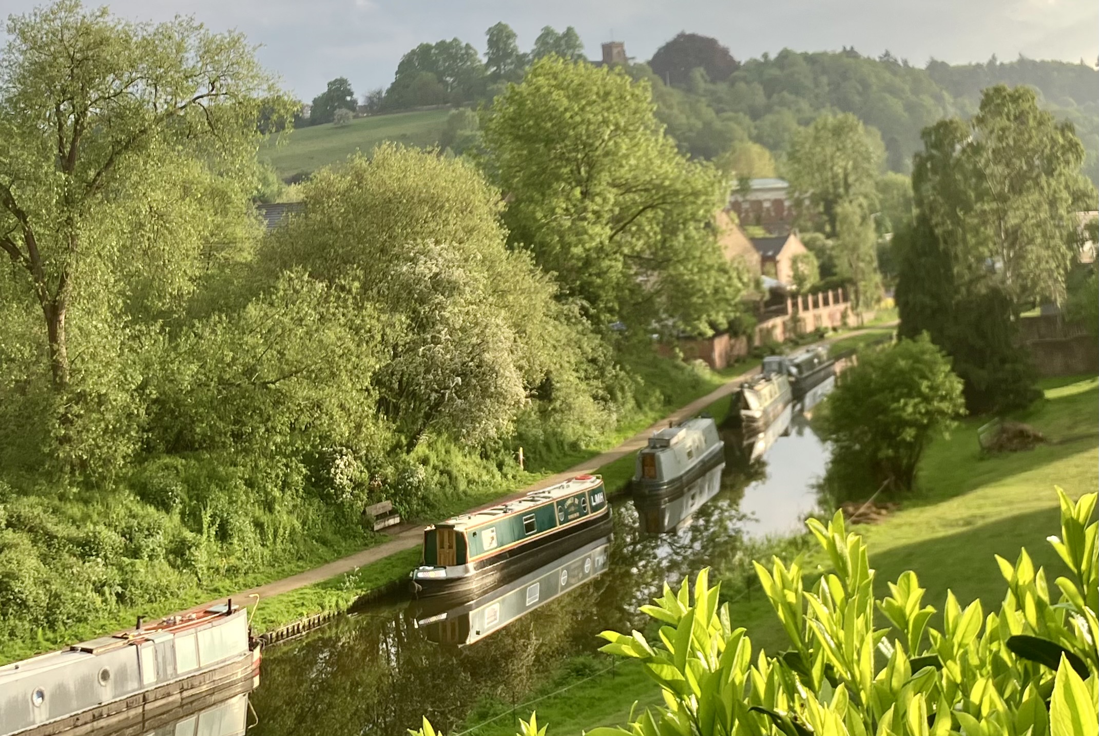 Church and canal