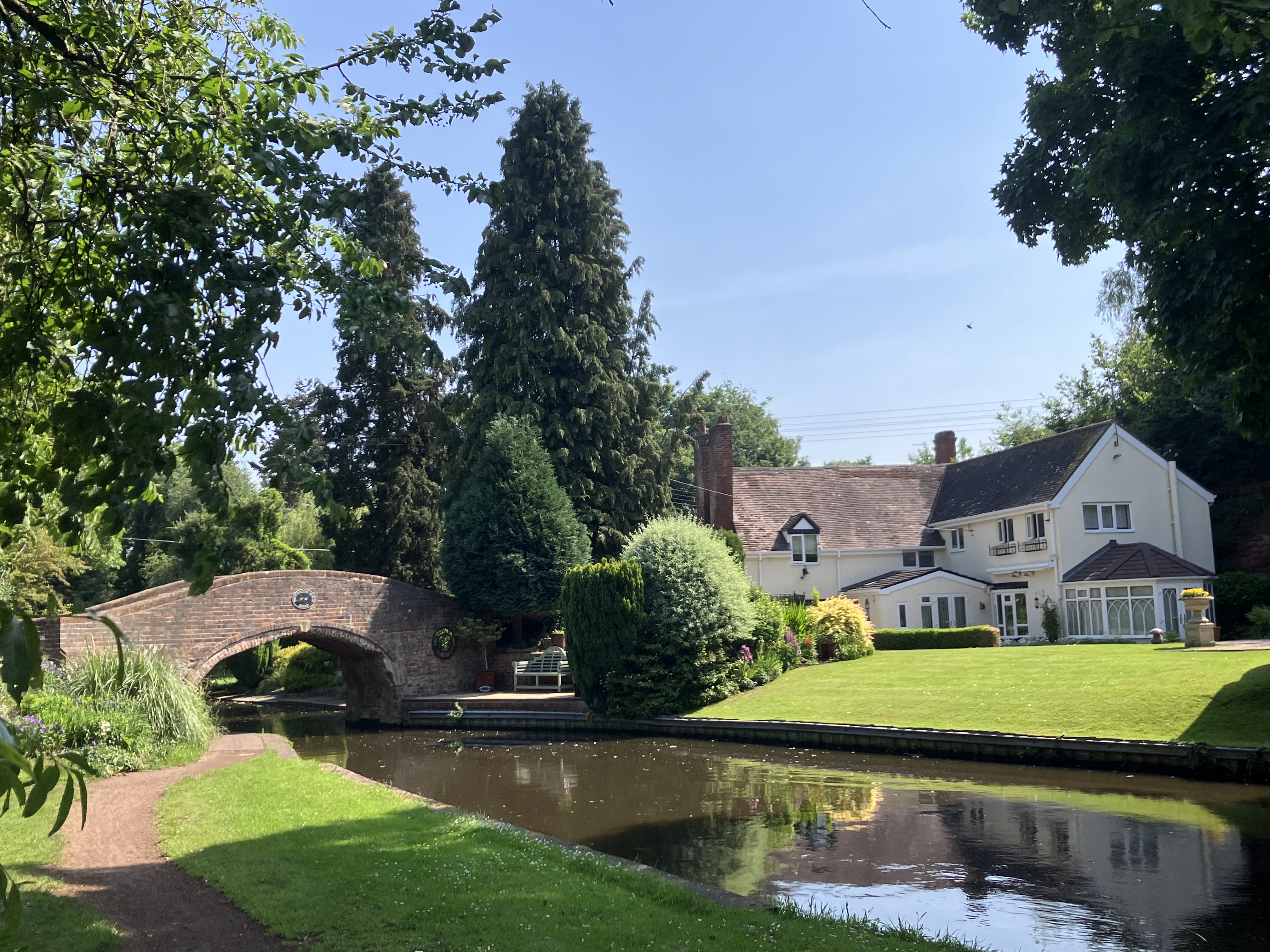 Horse Bridge in summer
