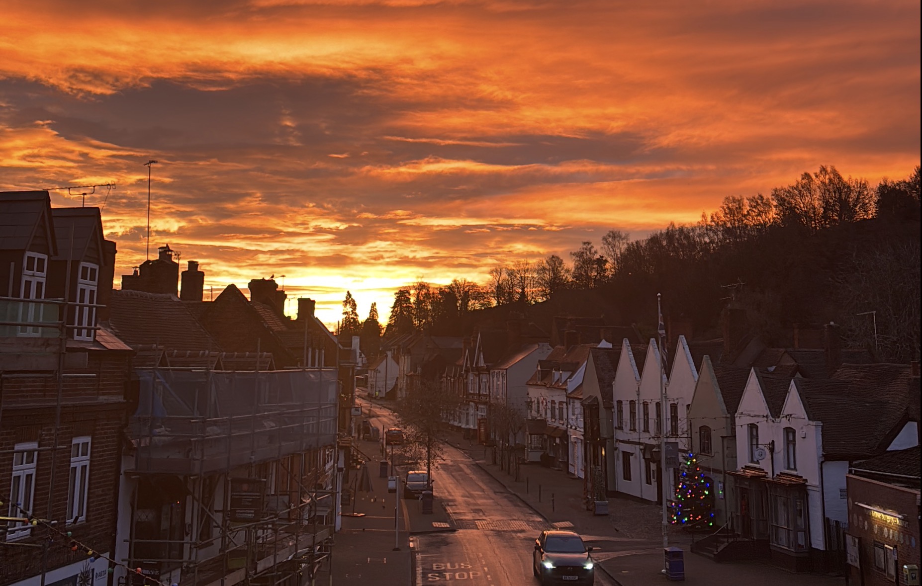 December sunrise