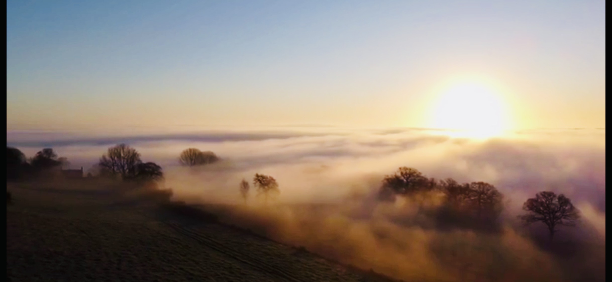 The Sheepwalks, A Symphony of Fog and First Light