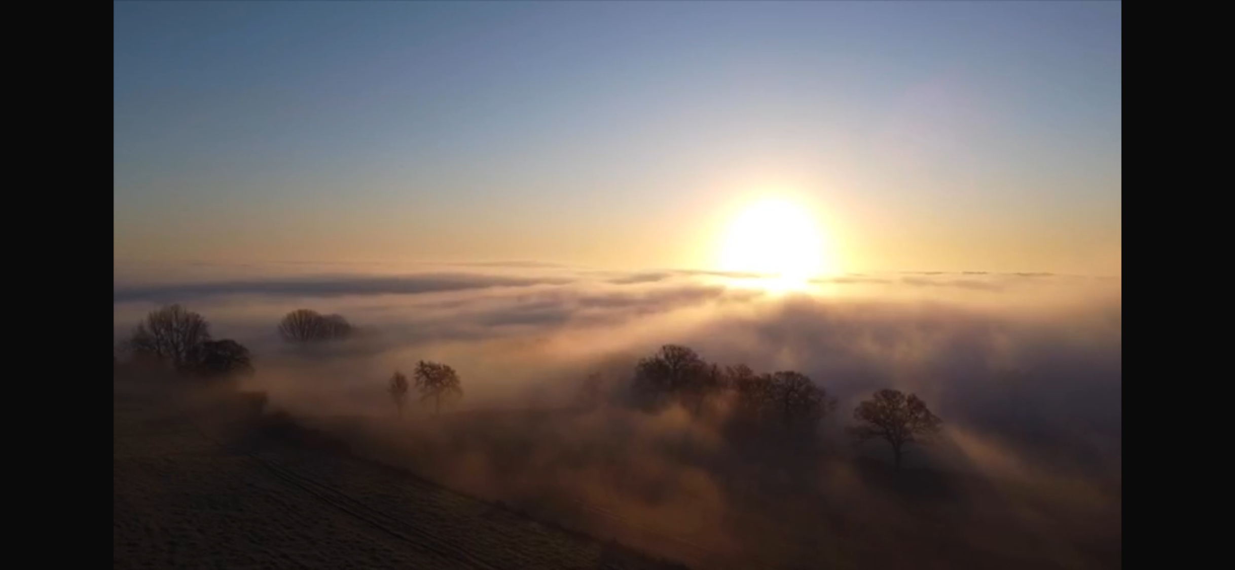 The Sheepwalks. A Symphony of Fog and First Light.